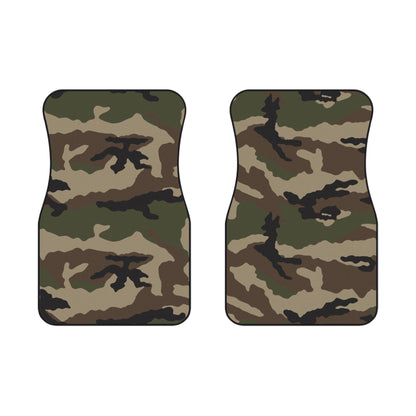 Centre-Europe Camo Front Seat Car Mats (Set of 2) _ Concealing Coloration