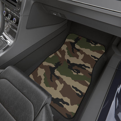 Centre-Europe Camo Front Seat Car Mats (Set of 2) _ Concealing Coloration