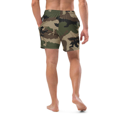 Centre-Europe Camo Swim Trunks _ Concealing Coloration