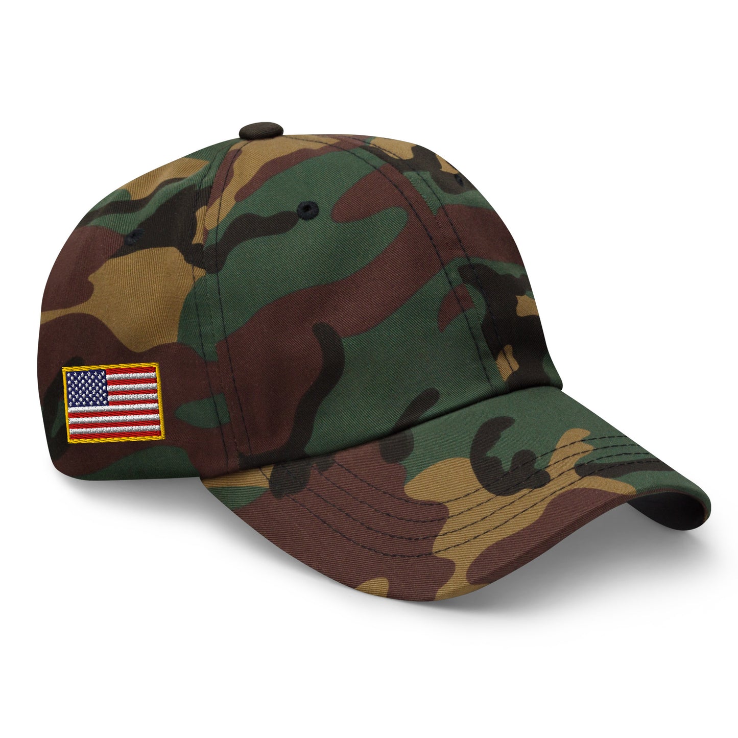 M81 Woodland Camo 6 Panel Cap