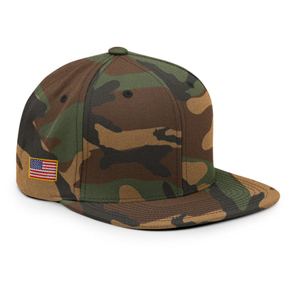 M81 Woodland Camo Snapback Hat 6098M _ Concealing Coloration