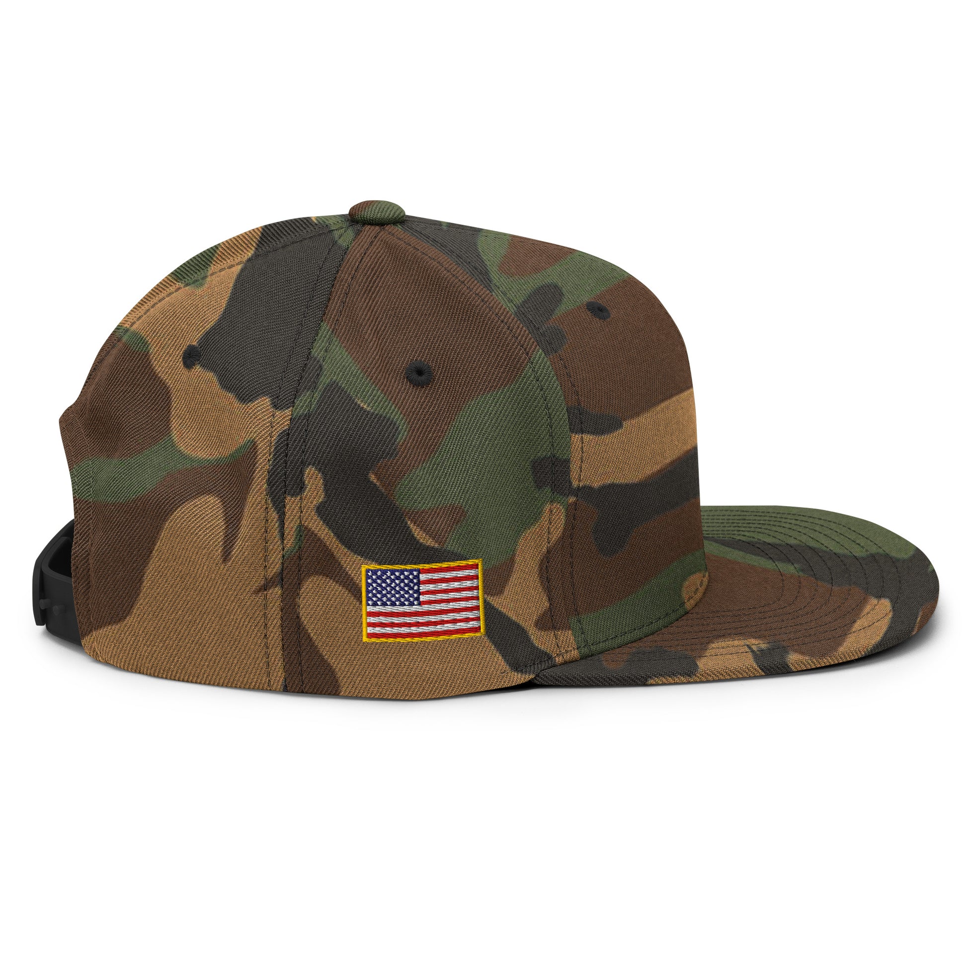 M81 Woodland Camo Snapback Hat 6098M _ Concealing Coloration