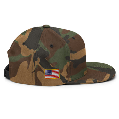 M81 Woodland Camo Snapback Hat 6098M _ Concealing Coloration
