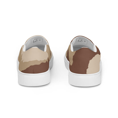 Daguet Desert Camo Men’s Slip-On Sneaker _ Concealing Coloration