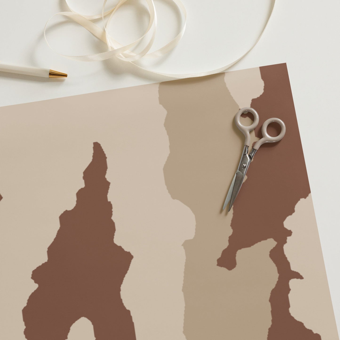 Daguet Desert Camo Wrapping Paper