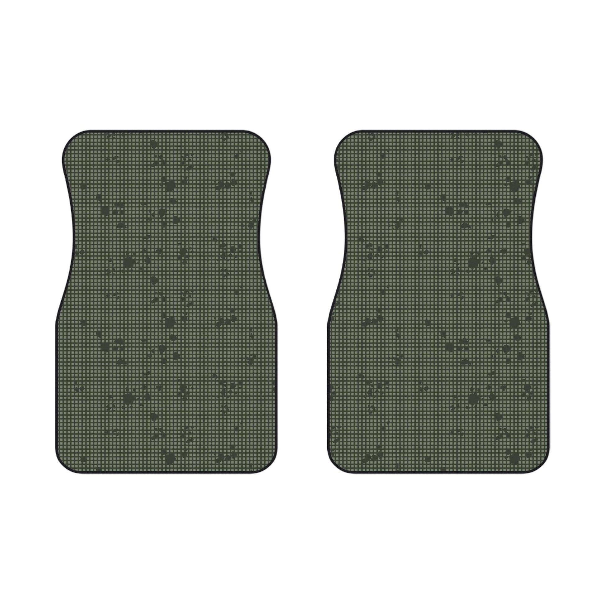 Desert Night Camo Front Seat Car Mats (Set of 2) _ Concealing Coloration