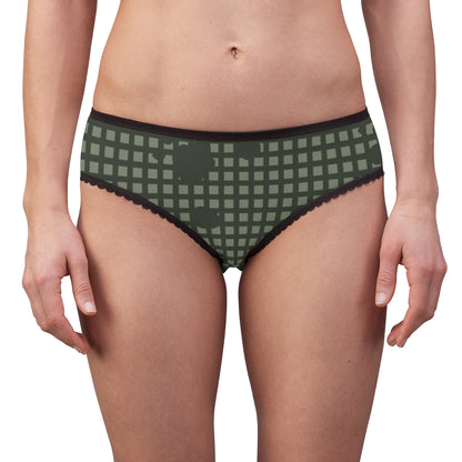 Desert Night Camo Panties - front on model