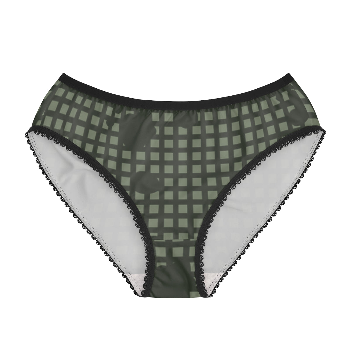 Desert Night Camo Panties - flat front