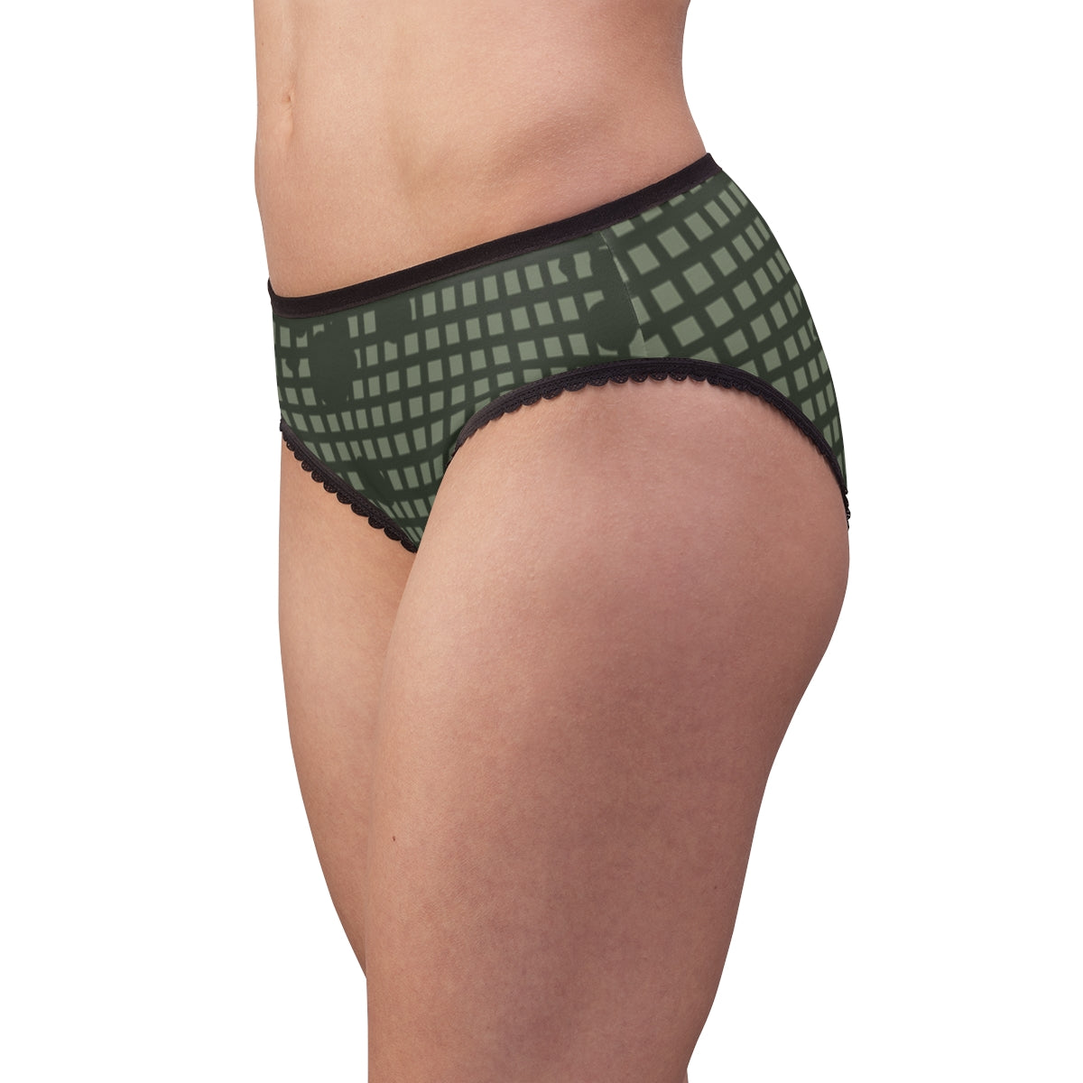Desert Night Camo Panties - side on model