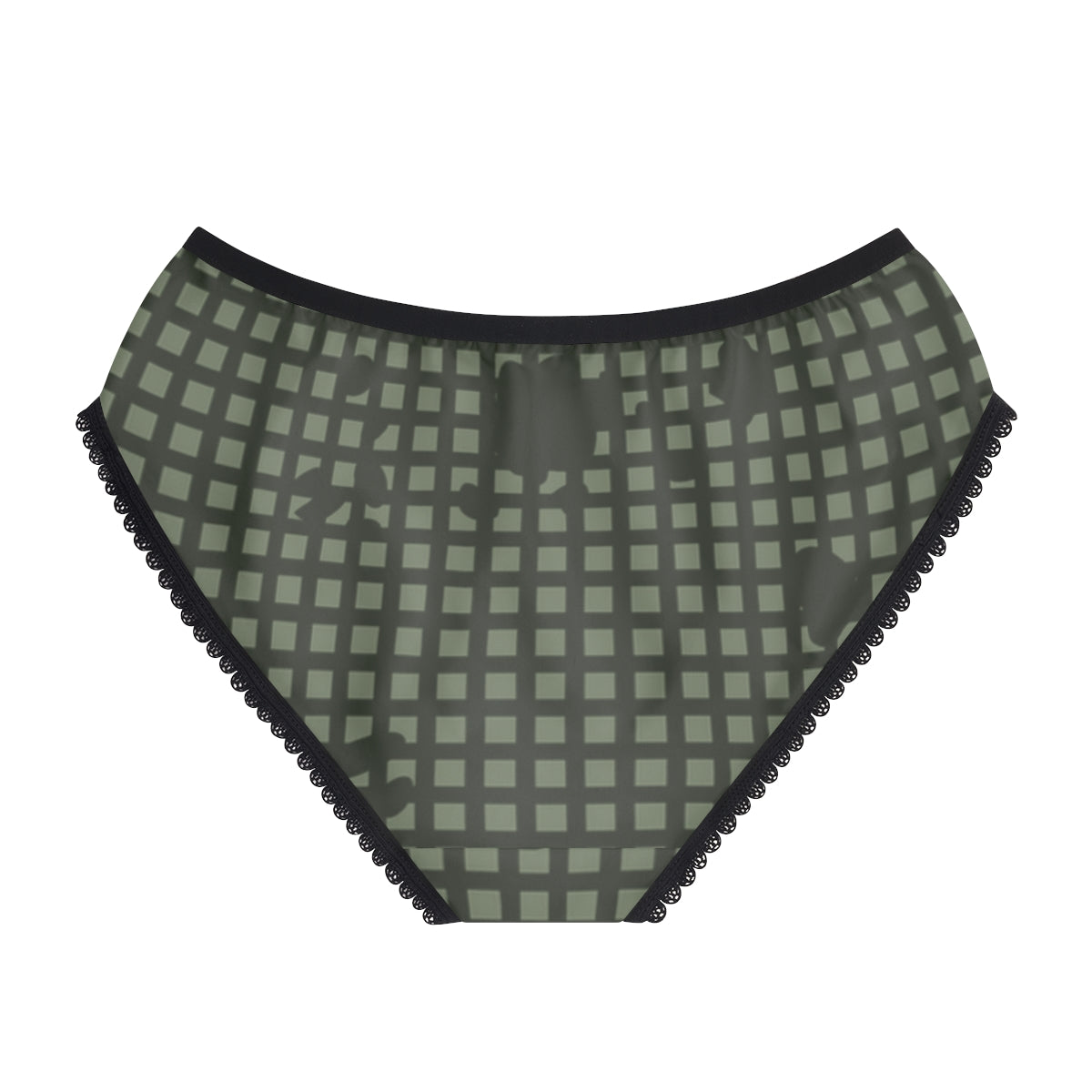 Desert Night Camo Panties - flat back