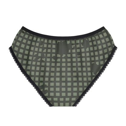 Desert Night Camo Panties - flat back