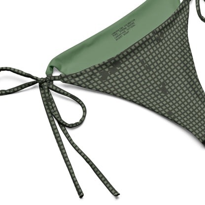 Desert Night Camo String Bikini Bottom.
