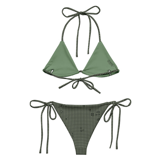 Desert Night Camo String Bikini Set