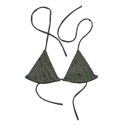 Desert Night Camo String Bikini Top