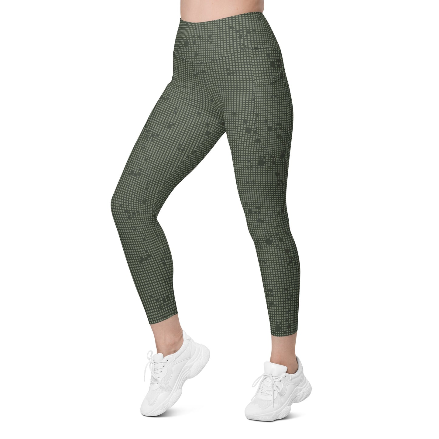 Desert Night Camo Women’s Technical Leggings with Concealed Pockets