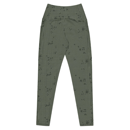 Desert Night Camo Women’s Technical Leggings with Concealed Pockets