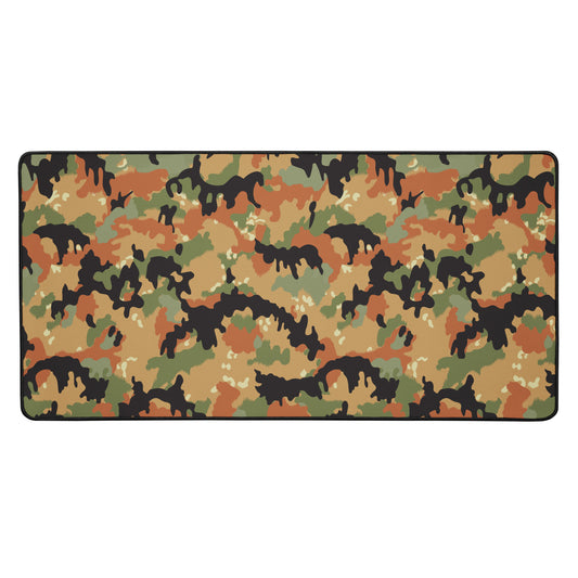 Leibermuster Camo Desk Mat Rectangular Camouflage Patterned Mouse Pad Rounded