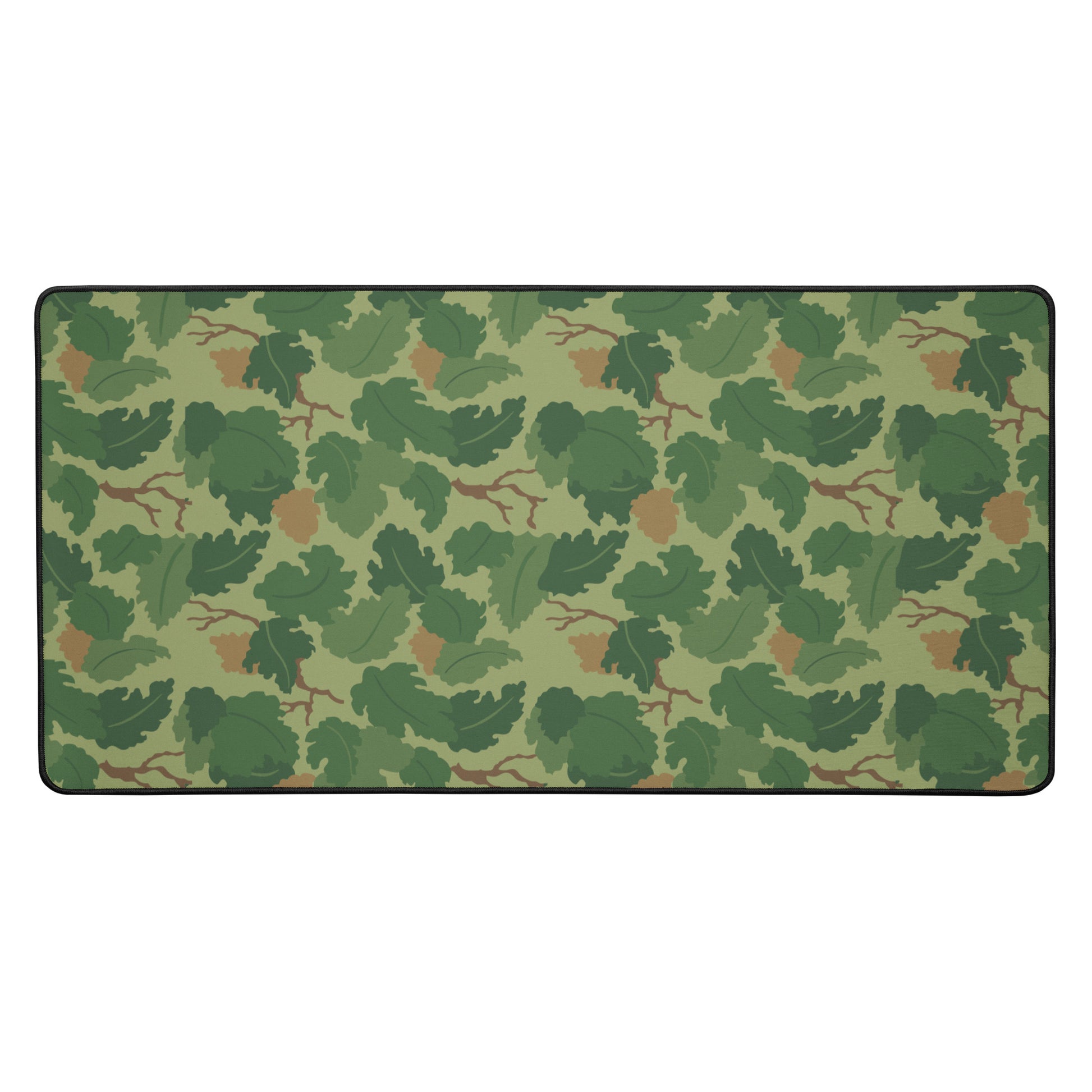 Mitchell Camo Desk Mat Rectangular Desk Mat Green Camouflage