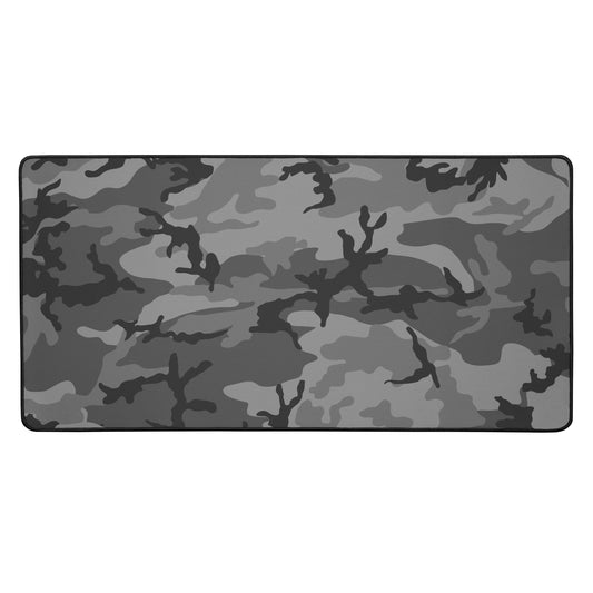 M81 Urban Camo Desk Mat (grey Dominant) Rectangular Mouse Pad Grey Camouflage