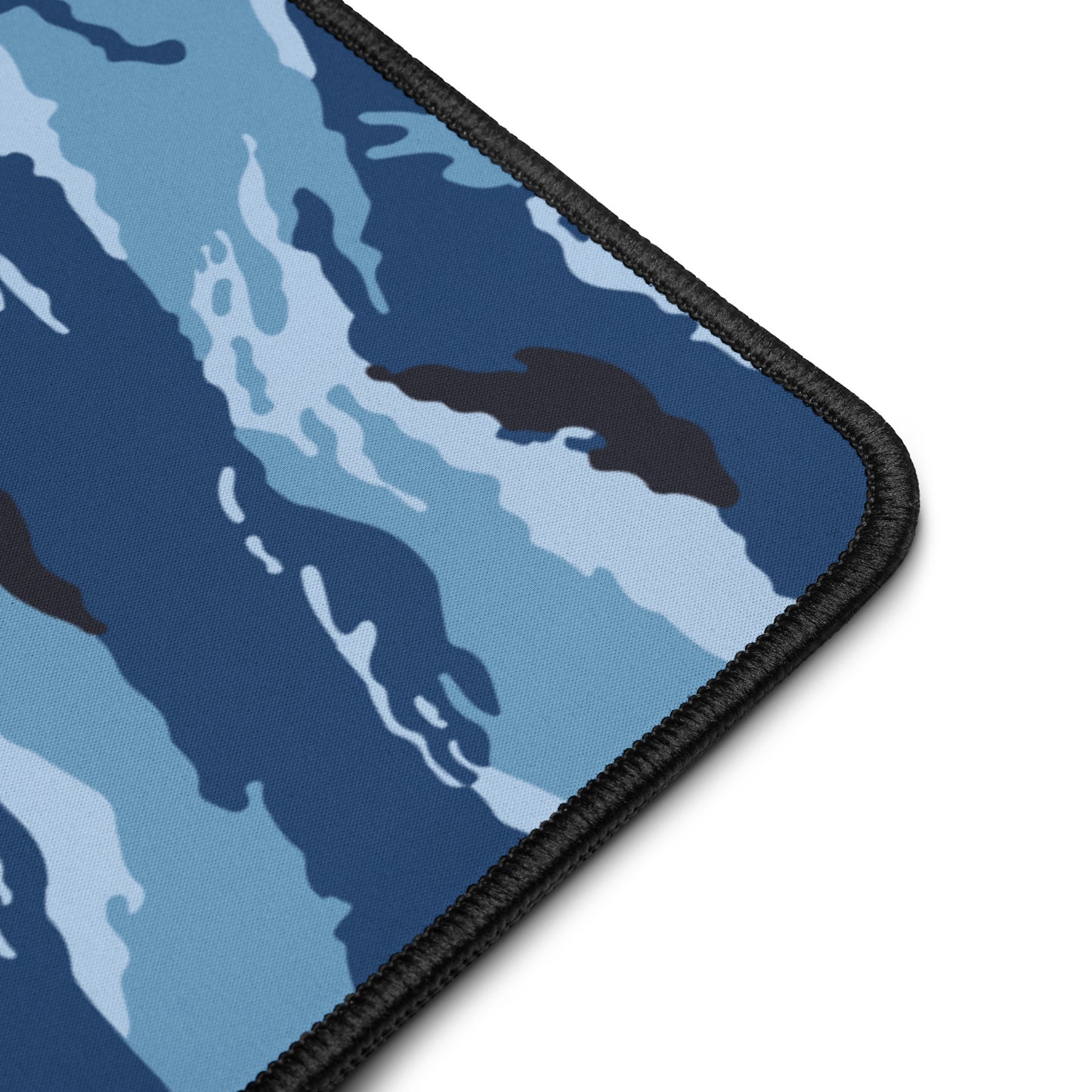 Kamysh Blue Camo Computer Desk Mat