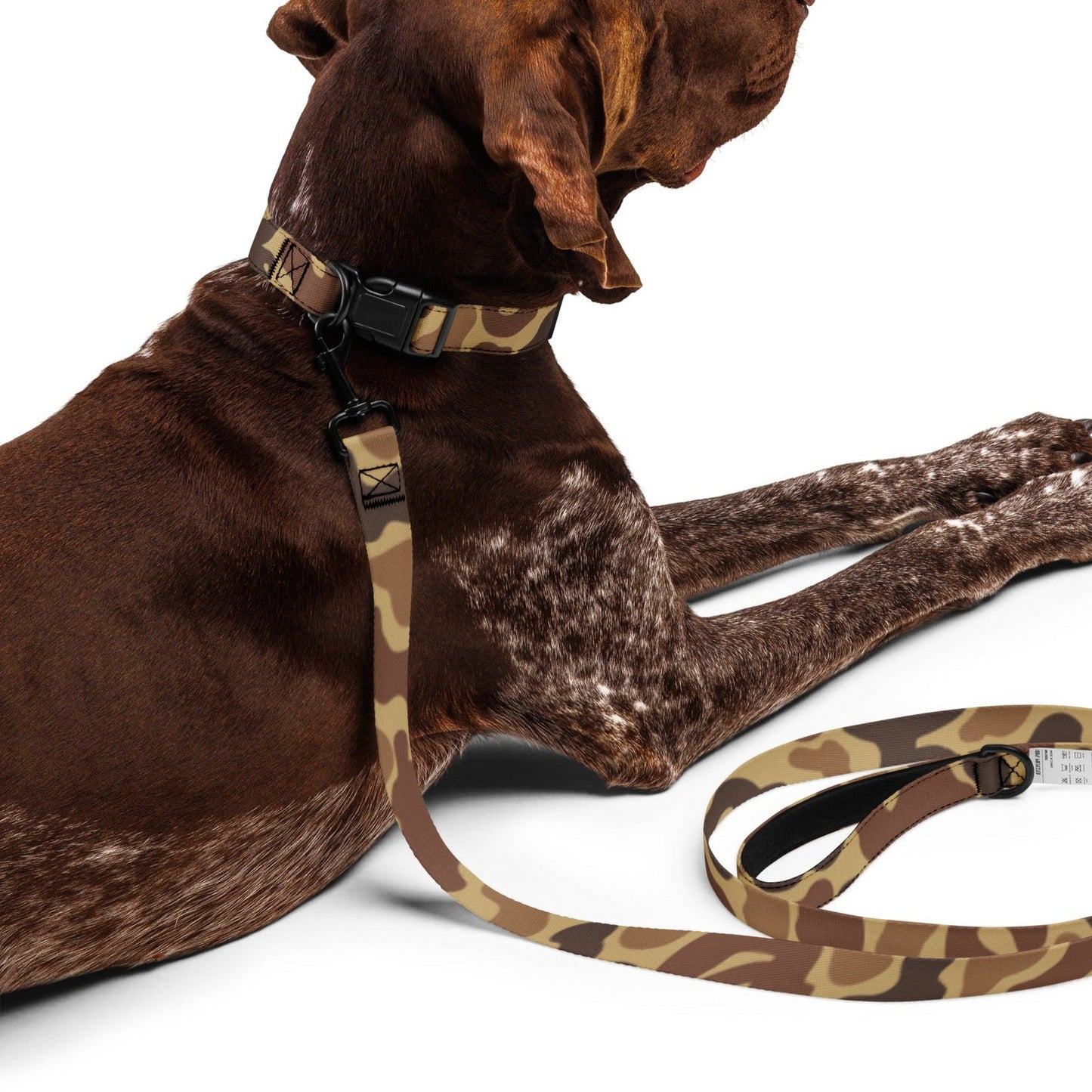 Duck Hunter Camo Dog Collar & Leash Set