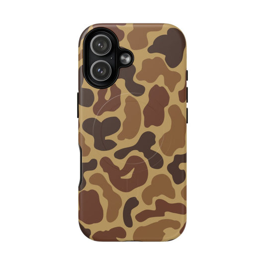 Duck Hunter Camo MagSafe iPhone 17 Field Case, front view
