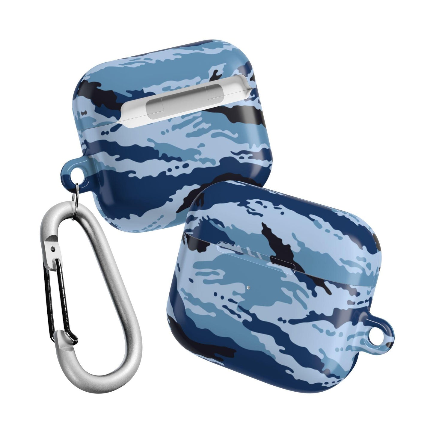 Kamysh Blue Camo AirPod Cases _ Concealing Coloration