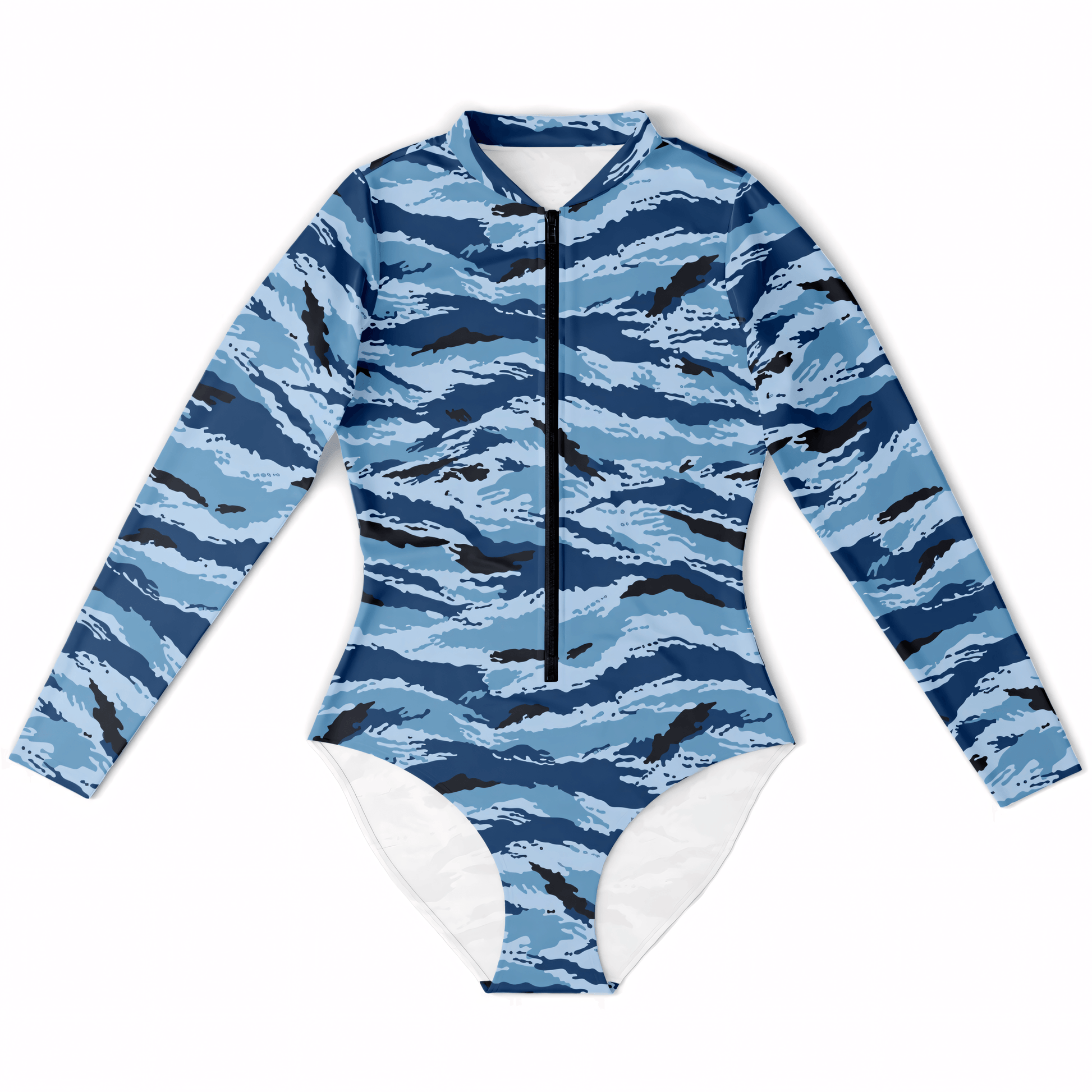 Kamysh Blue Camo Bodysuit _ Concealing Coloration.