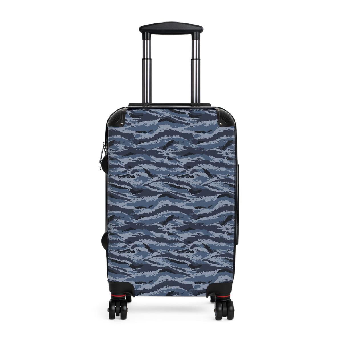 Kamysh Blue Camo Carry-On Roller Suitcase