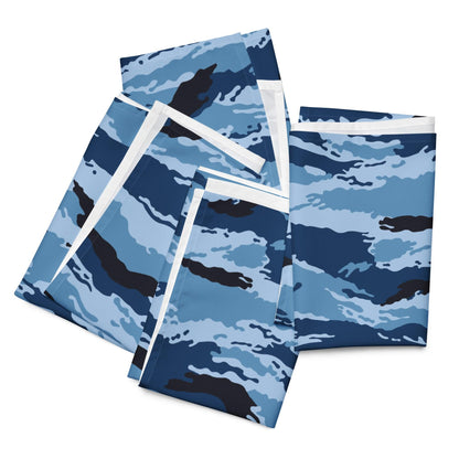 Kamysh Blue Camo Cloth Napkin Set _ Concealing Coloration.