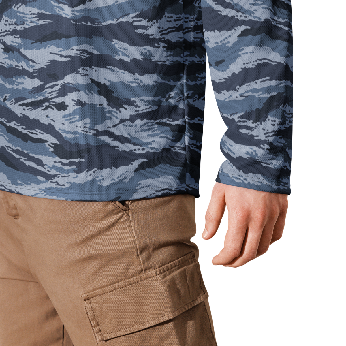 Kamysh Blue Camo Hockey Jersey.