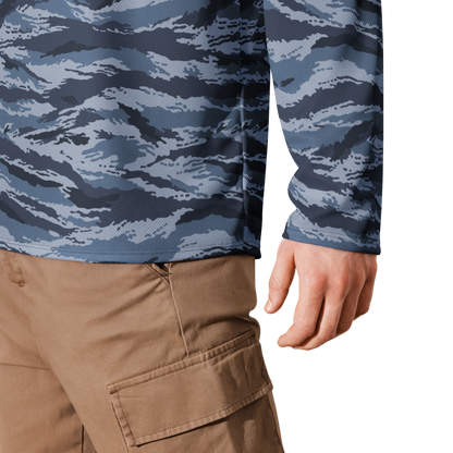 Kamysh Blue Camo Hockey Jersey.