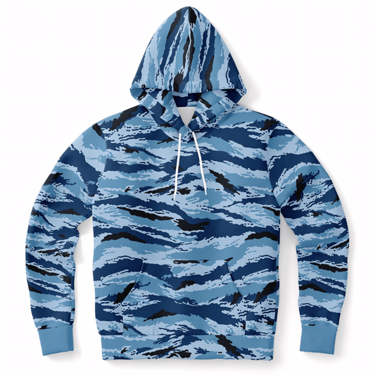 Kamysh Blue Camo Hoodie _ Concealing Coloration.