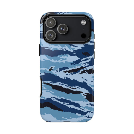 Kamysh Blue Camo MagSafe iPhone 17 Pro Max Field Case front view