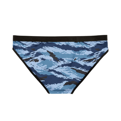 Kamysh Blue Camo Panties _ Concealing Coloration.