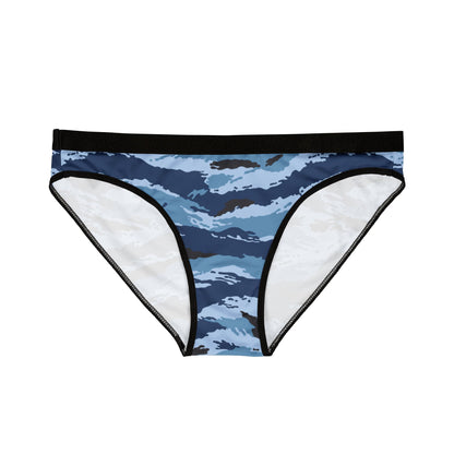 Kamysh Blue Camo Panties _ Concealing Coloration.