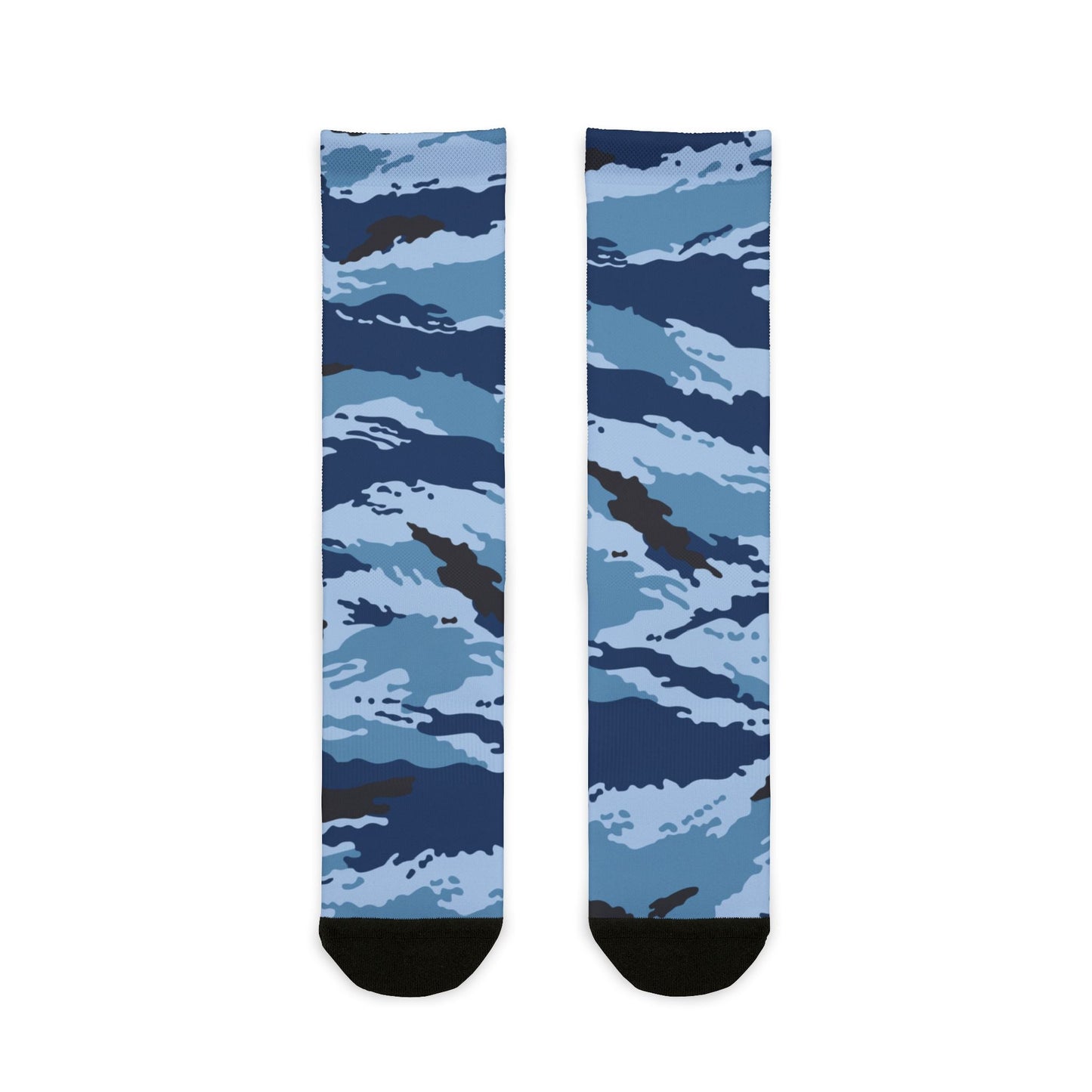 Kamysh Blue Camo Socks _ Concealing Coloration.