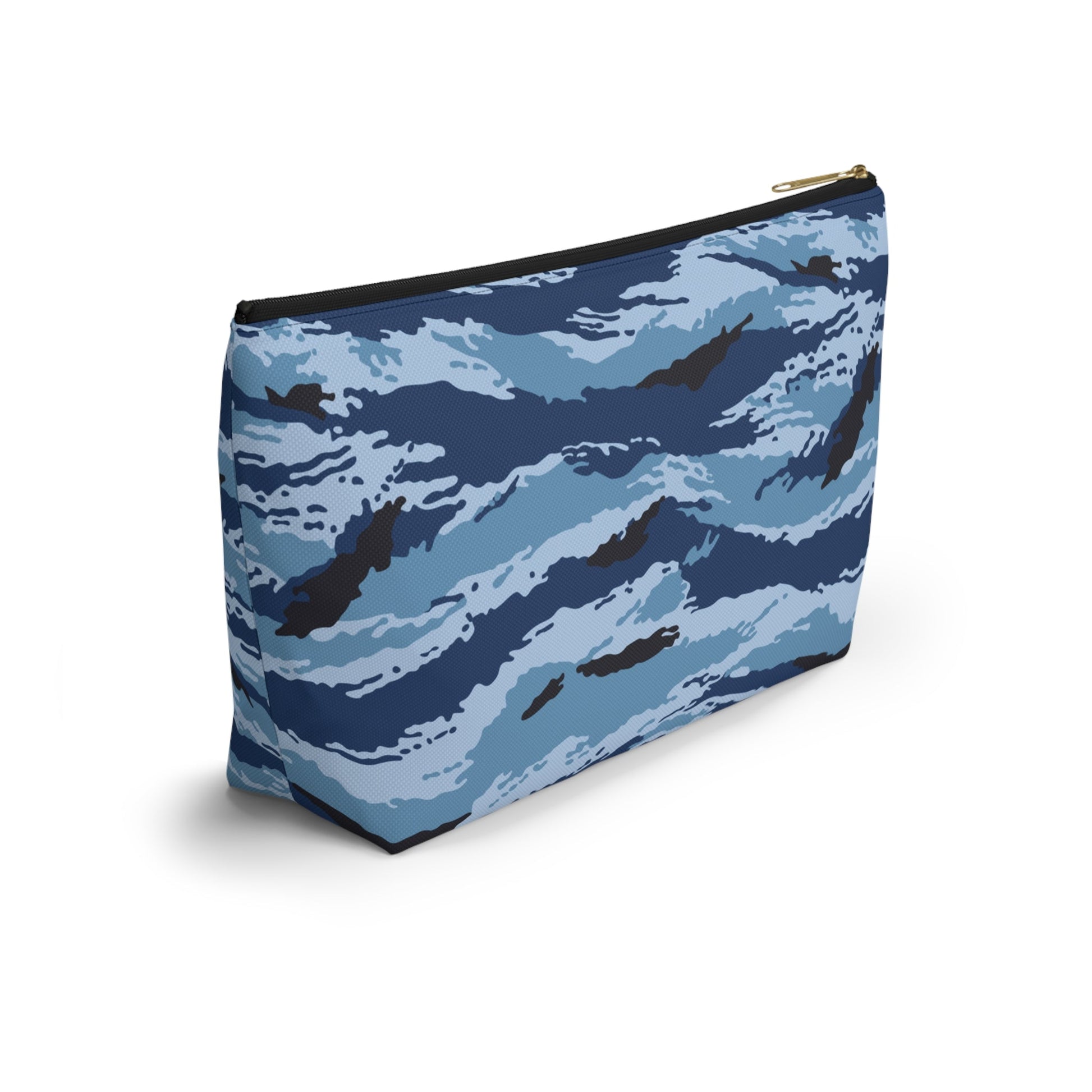 Kamysh Blue Camo Storage Pouch _ Concealing Coloration.