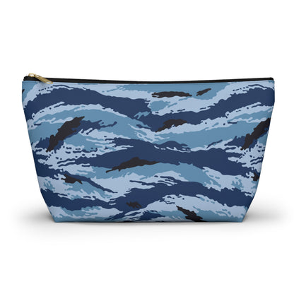 Kamysh Blue Camo Storage Pouch _ Concealing Coloration.