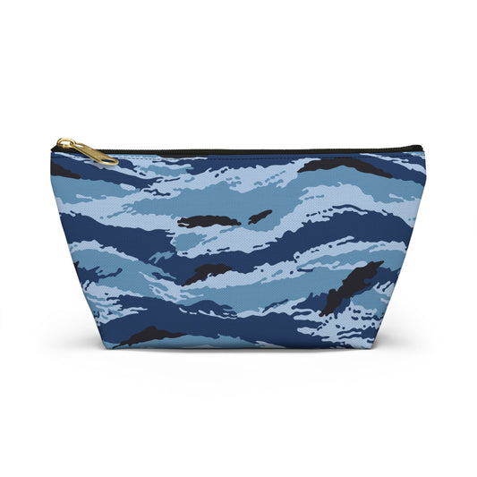 Kamysh Blue Camo Storage Pouch _ Concealing Coloration.