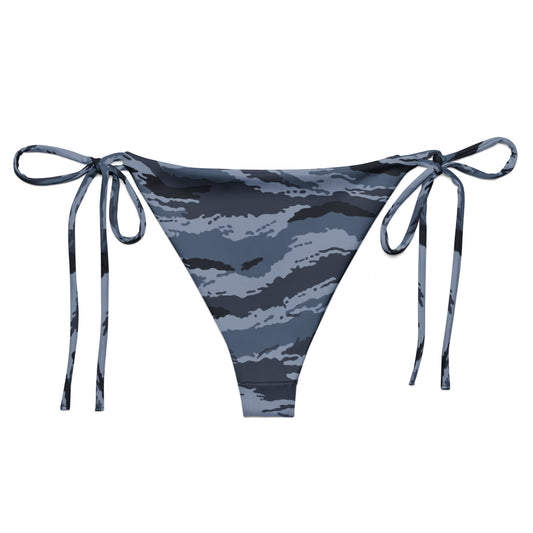 Kamysh Blue Camo String Bikini Bottom