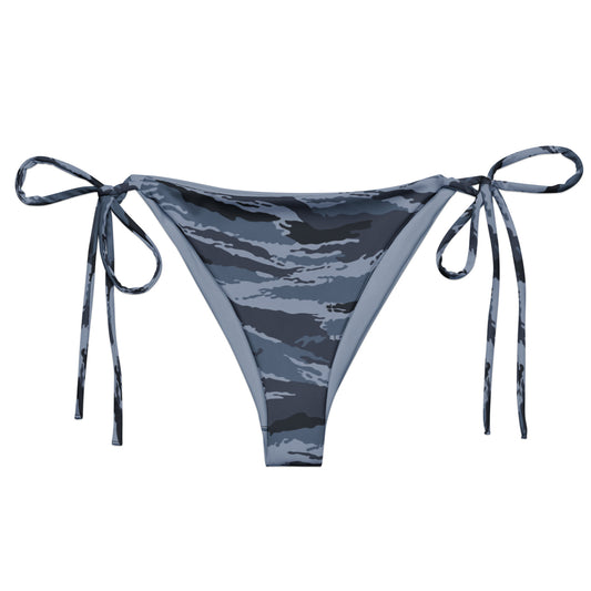 Kamysh Blue Camo String Bikini Bottom