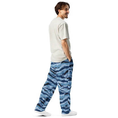 Kamysh Blue Camo Sweatpants
