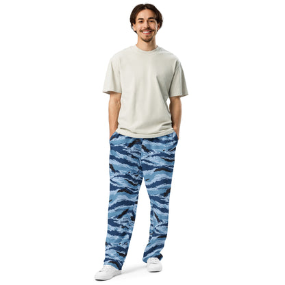 Kamysh Blue Camo Sweatpants