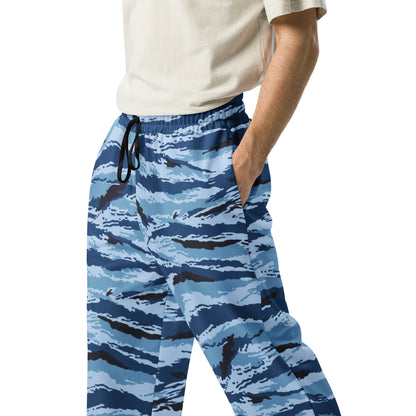 Kamysh Blue Camo Sweatpants