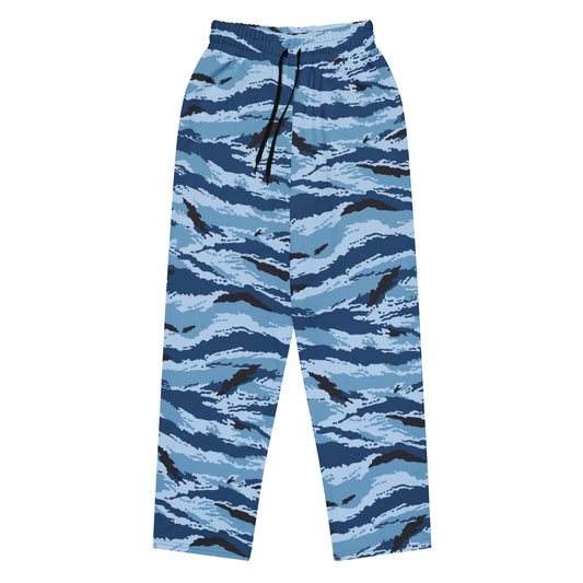 Kamysh Blue Camo Sweatpants _ Concealing Coloration