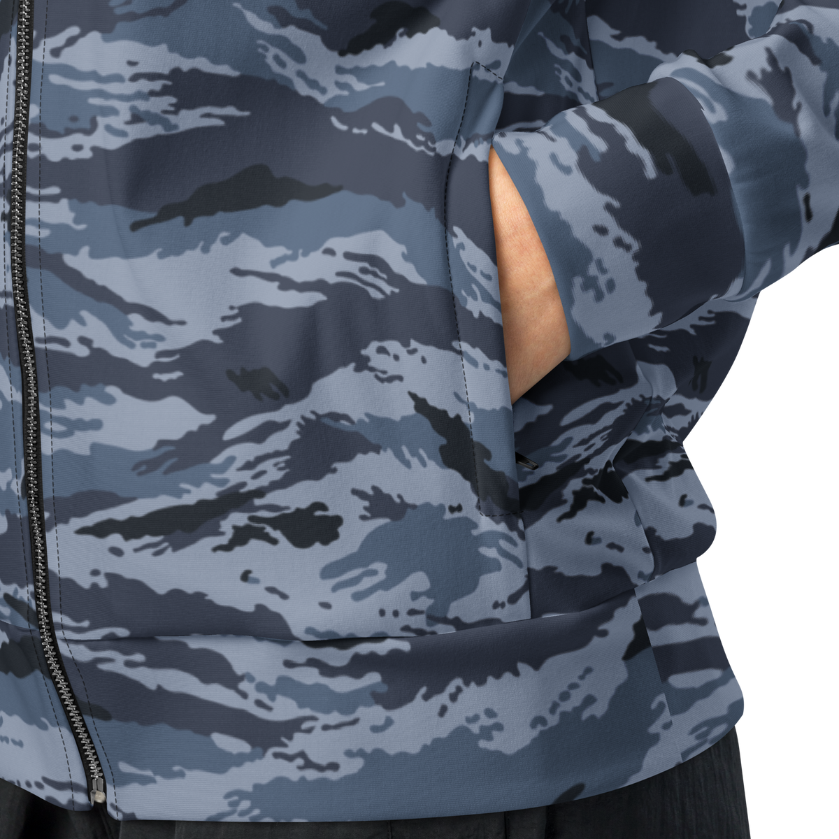 Kamysh Blue Camo Track Jacket.