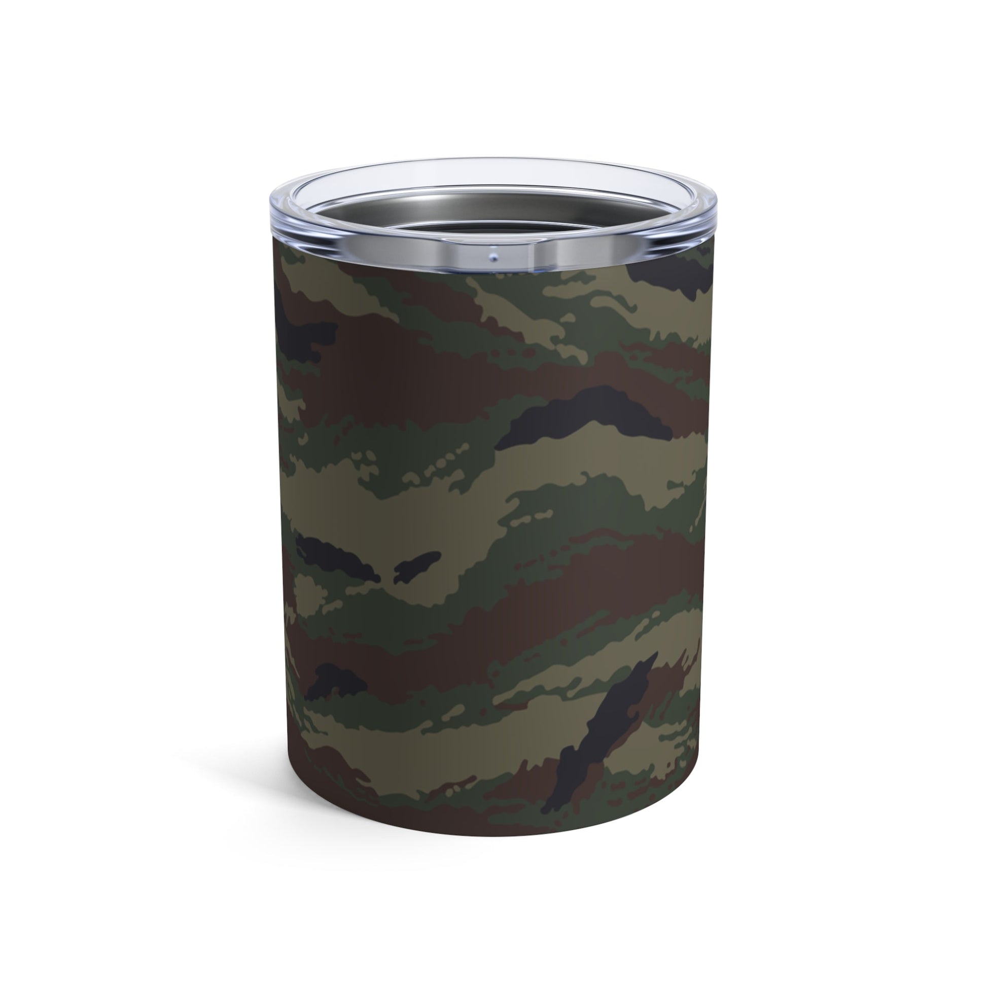 Kamysh Woodland Camo 10oz Tumbler - Concealing Coloration