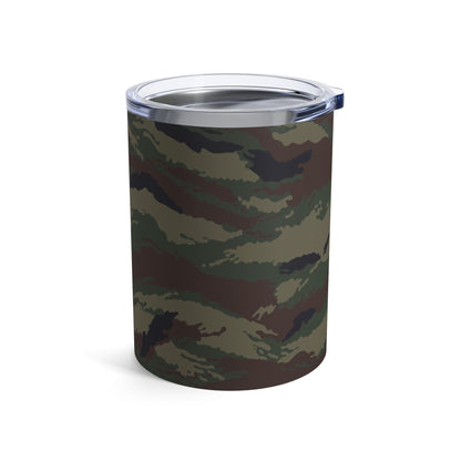 Kamysh Woodland Camo 10oz Tumbler - Concealing Coloration
