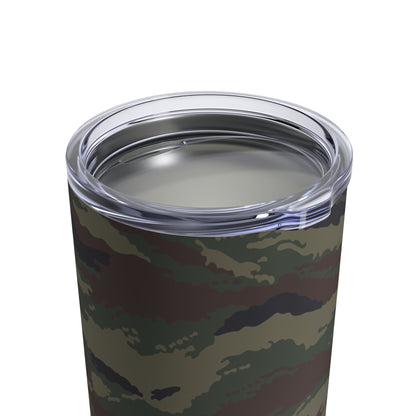Kamysh Woodland Camo 10oz Tumbler - Concealing Coloration